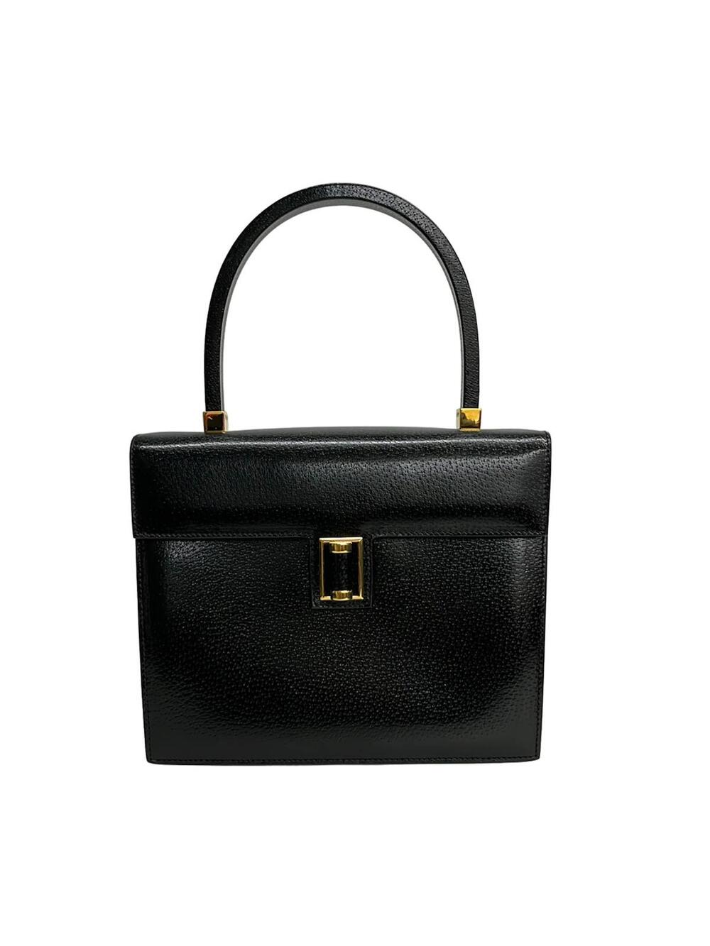 Gucci Old Black Leather Handbag #365468G58B